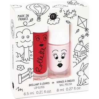 Nailmatic Kids Lip Gloss And Nail Polish Set - Kids Cottage