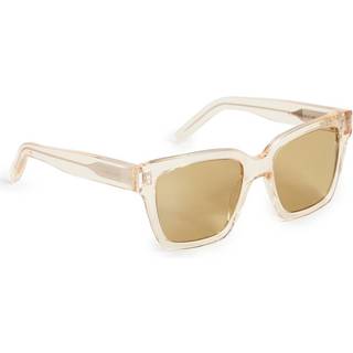 Saint Laurent SL 507 005 54 Solbriller Mænd Gul - Shiny Transparent Light Yellow - 54mm