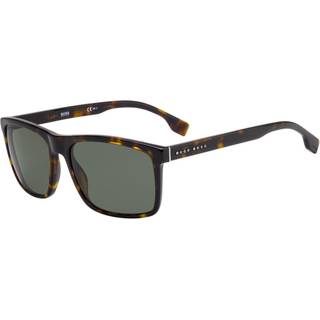 Hugo Boss Mand BOSS 1036/S 086/QT Solbriller Acetat Havana Grøn Firkantet