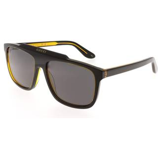 Gucci GG1039S 001 58 Solbriller Mænd Black - Orange Black - 58mm