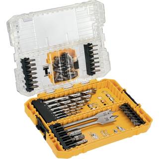 Dewalt DT70757-QZ Bore- og bitssæt 55 dele, HSS-G