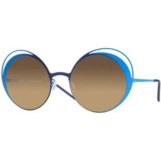 Italia Independent II 0220 021.022 53 Solbriller Kvinder Blue - Blue - 53mm