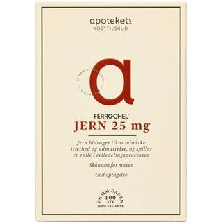 Apotekets Ferrochel Jern 25 mg