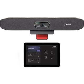 POLY Studio Small Room Kit for MS Teams Studio R30 USB Video Bar with GC8 ABB