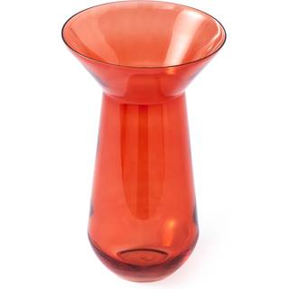 POLSPOTTEN Long neck vase 45 cm Orange
