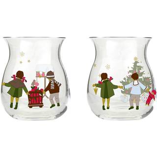 Holmegaard Holmegaard Christmas julefyrfadsstage 2-pak 2022