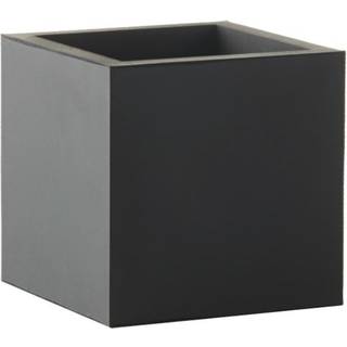 Sej Design urtepotteskjuler fra 89 kr. sort gummi. Multi kvadrat vælg fra 7 størrelser. Hurtig levering. - størrelse 10x10x10 cm small