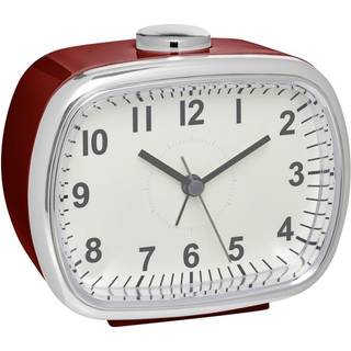 TFA-Dostmann 60.1032.05 Analogue Alarm Clock red