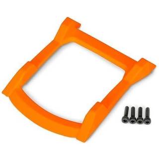 Traxxas - TRX6728T - Skid plate, roof (body) (orange)/ 3x12 CS (4)
