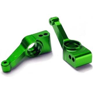TRAXXAS 1952G Carriers, Stub Axle Rear Aluminium Green (2)