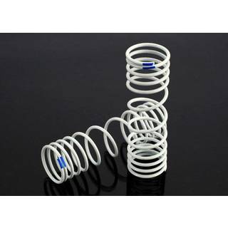 Traxxas - TRX6868 - Springs, rear (progressive, +20% rate, L62mm, blue) (2)