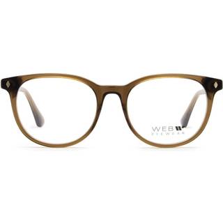 Web WE5398 048 50 Briller Mænd Brun - Transparent Dark Brown - 50mm