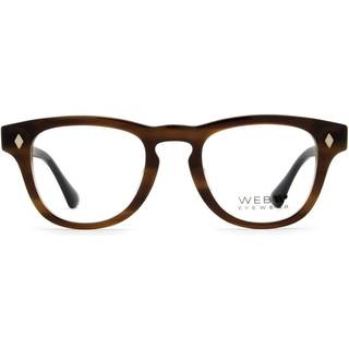 Web WE5384 050 47 Briller Mænd Brun - Dark Brown Pattern - 47mm