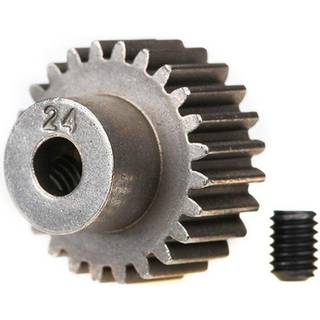 Traxxas - TRX2424 - Gear, 24-T pinion (48-p) (fits 3mm shaft)/ set screw