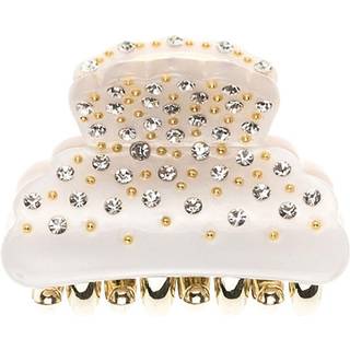 Dark Crystal Hair Claw Small White - pcs 1