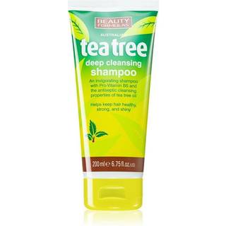 Beauty formulas tea tree deep cleansing shampoo 200ml