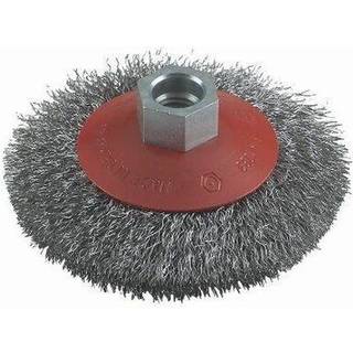 BOSCH Metalslebet børste, bølget tråd, 100 børster i stål 100 mm, 0,3 mm, 12500 U/ min