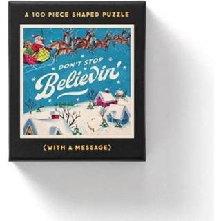 Don't Stop Believin' 100 Piece Mini Shaped Puzzle