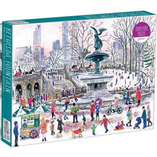 Michael Storrings Bethesda Fountain - 1000 brikker