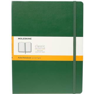 Notizbuch XL liniert Hard Cover - Myrtengrün