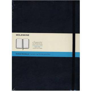 Moleskine Clas. H Notesbog | XL | Dot. | Sort