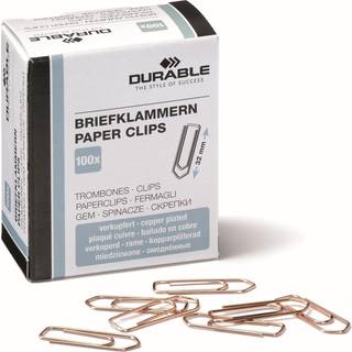 Durable Papirclips | 32 mm | K | 100 stk.
