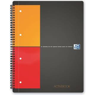 Oxford International ActiveBook  A4+ kvadreret