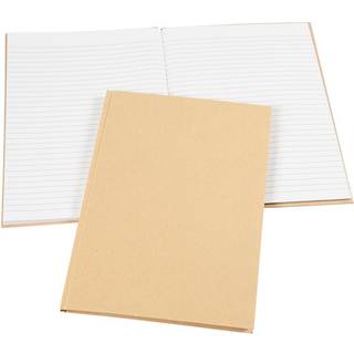Stilfuld A4 Notesbog med 80 Linjerede Sider