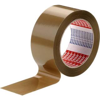 Tesa 04124-00096-00 Pakketape PVC, brun, 66 m x 50 mm