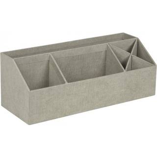 Skrivebord organizer - Beige - 33cm x 13cm x 13cm - Marie
