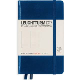 Notizbuch Pocket dotted Hardcover A6 - Marine