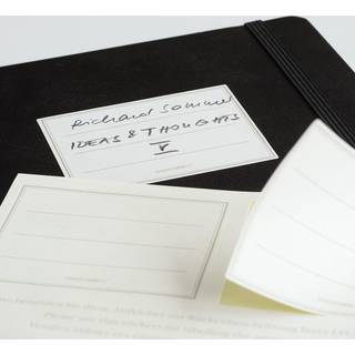 Notizbuch Pocket blanko Hardcover A6 - Marine