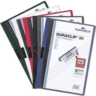 Durable duraclip® 30, 5 stk pakke originale klemmappen, forskellige farver
