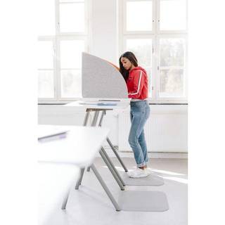 StandUp lyddæmpende bordskærm 58x55cm grøn