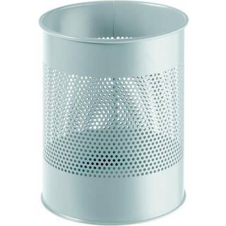 Durable papirkurv metal 15 liter 165mm rund grå