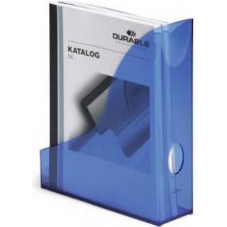 Durable Basic tidsskriftskassette transparent blå