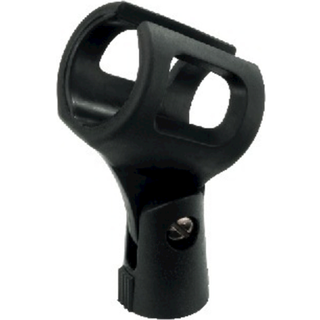 Monacor mikrofonholder, Ø 32-42 mm, sort | PRIS-MATCH