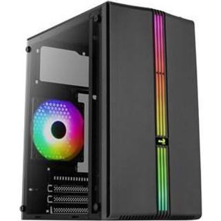 AeroCool PGS Evo - MT - micro ATX - Kabinet - Tower - Sort