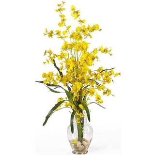 N?sten naturlig dansende dame flydende illusion silke blomsterarrangement