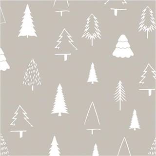 Cooee Design Woods servietter 33x33 cm 20-pak Sand/White