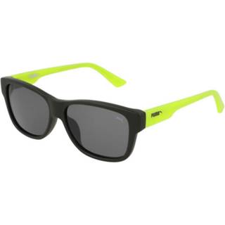 Puma Børn PJ0004S 005 Outlet solbriller Plast Sort Grå Firkantet