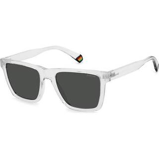 Polaroid PLD 6176/S 900/M9 54 Solbriller Mænd Hvid - Transparent White - 54mm