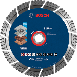 Bosch diamant skæreskive 230mm expert multimaterial