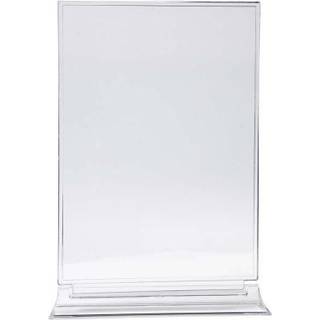 Elegant A3 Skilteholder i Klar Akryl - 420x300 mm
