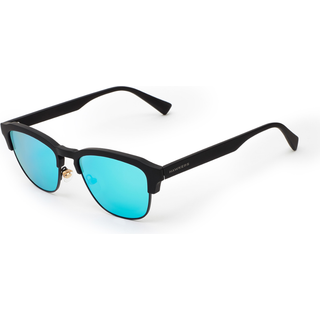 Sunglasses Hawkers Rubber Black Clear Blue Classic