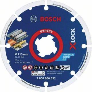Diamantskæreskive Bosch X-LOCK 2608900532; 115 mm