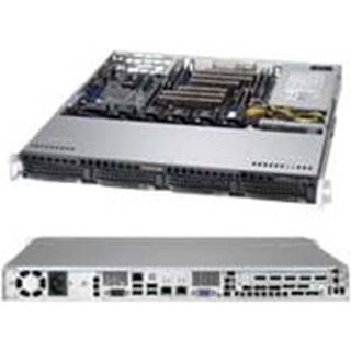 Supermicro SC813M FTQC-505CB - Kabinet - Server (Rack) - Sort