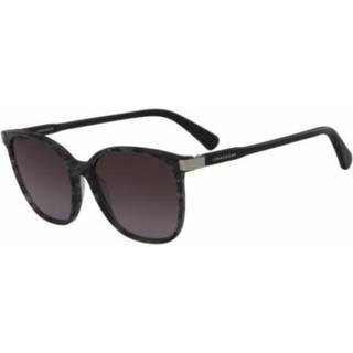LONGCHAMP Kvinde LO612S 002 Solbriller Acetat Sort Grå Firkantet Normal Fotokromatisk