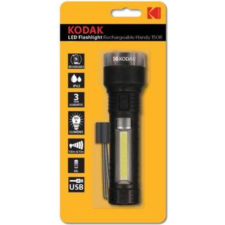 Kodak Kodak Genopladelig Lommelygte LED Handy 150R 887930419481