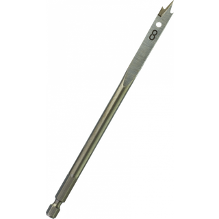 Fladbor 1/4" 6kt skaft 8×152mm